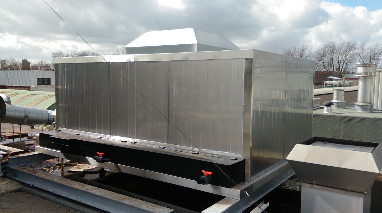 Horizontale gaswasser